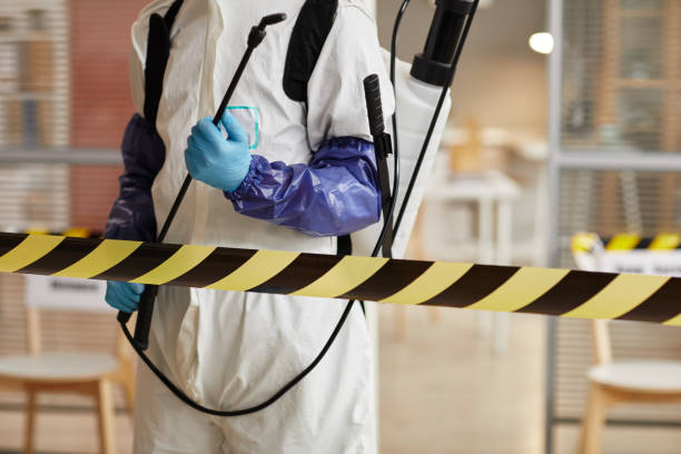 Professional Blood Cleanup technician working in Cuyahoga Falls, OH